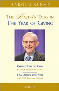The Master's Talks in The Year of Giving—2018–19